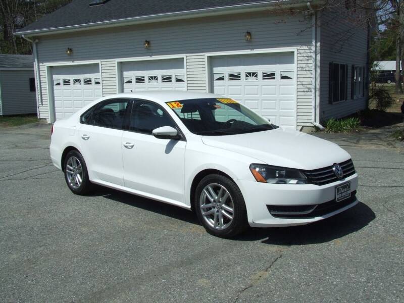 2012 Volkswagen Passat for sale at DUVAL AUTO SALES in Turner ME