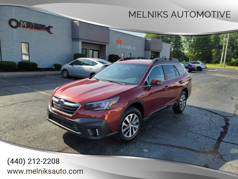 2021 Subaru Outback for sale at Melniks Automotive in Berea OH