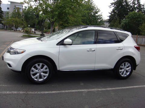 2011 Nissan Murano for sale at Western Auto Brokers in Lynnwood WA