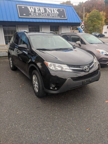 2015 Toyota RAV4 for sale at WEB NIK Motors in Fitchburg MA