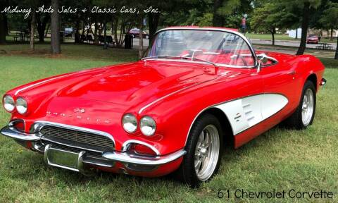 1961 Chevrolet Corvette for sale at MIDWAY AUTO SALES & CLASSIC CARS INC in Fort Smith AR