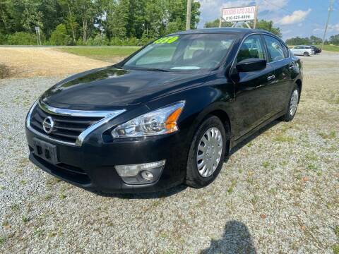 2013 Nissan Altima for sale at Sessoms Auto Sales in Roseboro NC