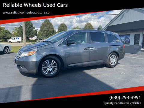 2012 Honda Odyssey for sale at Reliable Wheels Used Cars in West Chicago IL