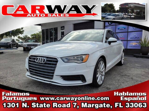 2015 Audi A3 for sale at CARWAY Auto Sales in Margate FL