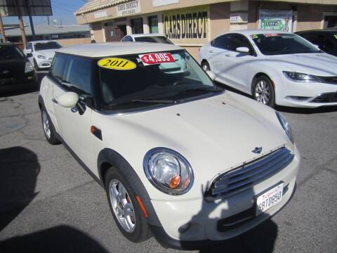 2011 MINI Cooper for sale at Cars Direct USA in Las Vegas NV