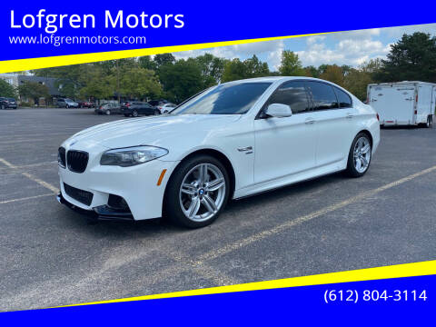 2012 BMW 5 Series for sale at Lofgren Motors in Wayzata MN