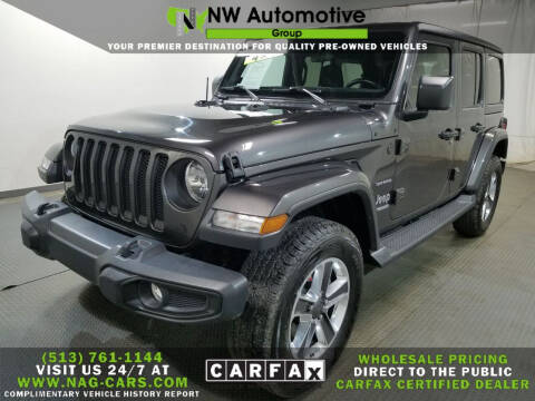 2020 Jeep Wrangler Unlimited for sale at NW Automotive Group in Cincinnati OH
