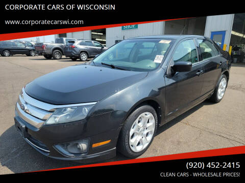 2010 Ford Fusion for sale at CORPORATE CARS OF WISCONSIN in Sheboygan WI