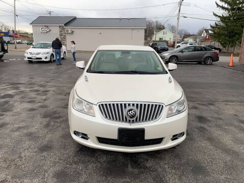 2011 Buick LaCrosse for sale at L.A. Automotive Sales in Lackawanna NY