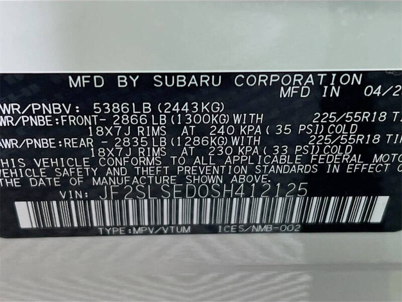 2025 Subaru Forester Premium Hybrid