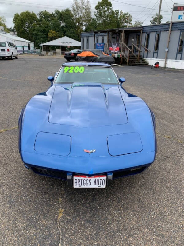 1979 Chevrolet Corvette for sale at Briggs Auto Sales in Wheelersburg OH