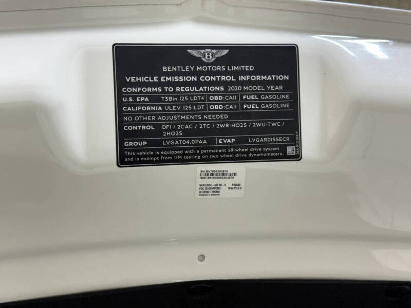 2020 Bentley Bentayga