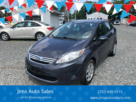 2012 Ford Fiesta for sale at Jims Auto Sales in Lakehurst NJ