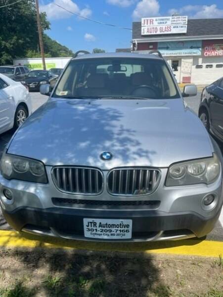 2008 BMW X3 for sale at JTR Automotive Group in Cottage City MD