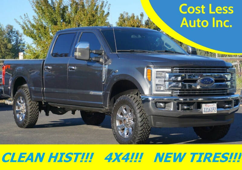 2018 Ford F-250 Super Duty for sale at Cost Less Auto Inc. in Rocklin CA