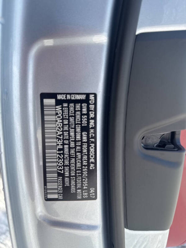 2017 Porsche Panamera 4S