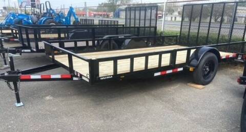 2024 NEW TRIPLE CROWN 7' x 14' ATV / Utility Trailer for sale at Sanders Motor Company in Goldsboro NC