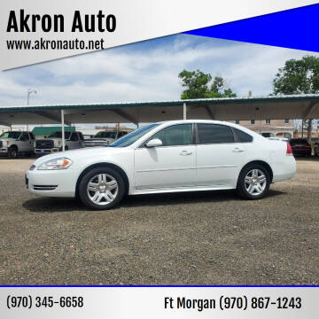 2014 Chevrolet Impala Limited for sale at Akron Auto in Akron CO