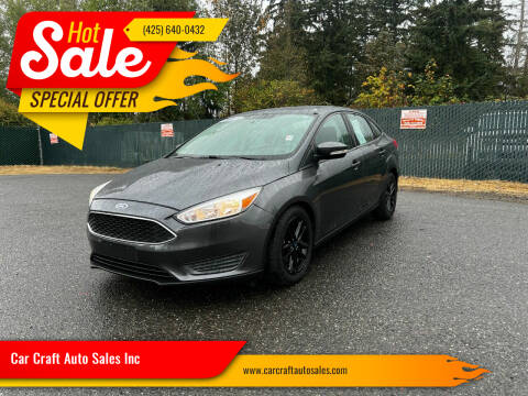 2017 Ford Focus for sale at Car Craft Auto Sales Inc in Lynnwood WA