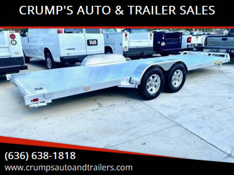 2023 Aluma 22' Flatbed Car Hauler for sale at CRUMP'S AUTO & TRAILER SALES in Crystal City MO