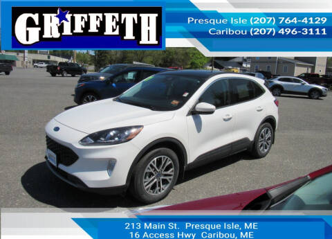 2021 Ford Escape for sale at Griffeth Mitsubishi - Pre-owned in Caribou ME