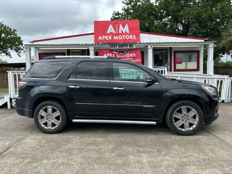 2014 GMC Acadia for sale at Apex Motors in Baytown TX