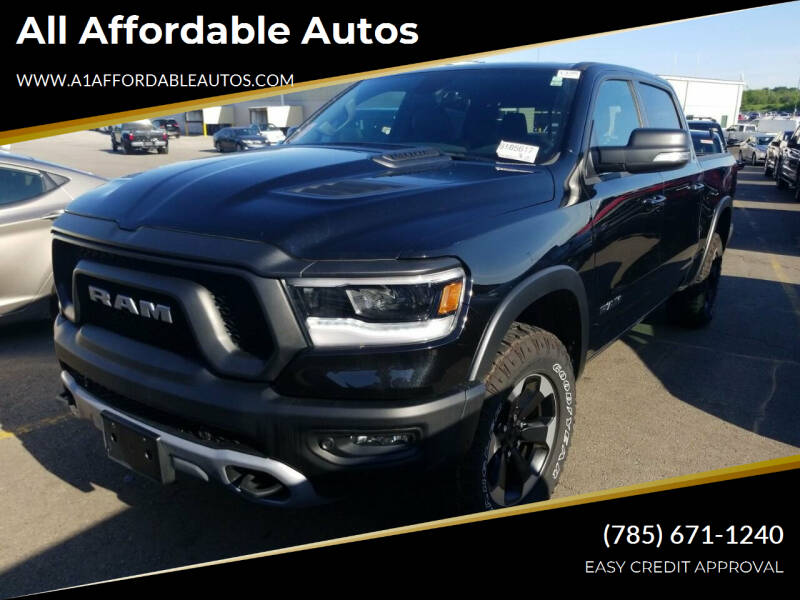 2019 RAM Ram Pickup 1500 for sale at All Affordable Autos in Oakley KS