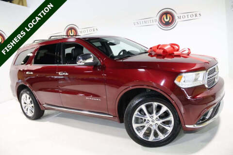 2020 Dodge Durango for sale at Unlimited Motors in Fishers IN