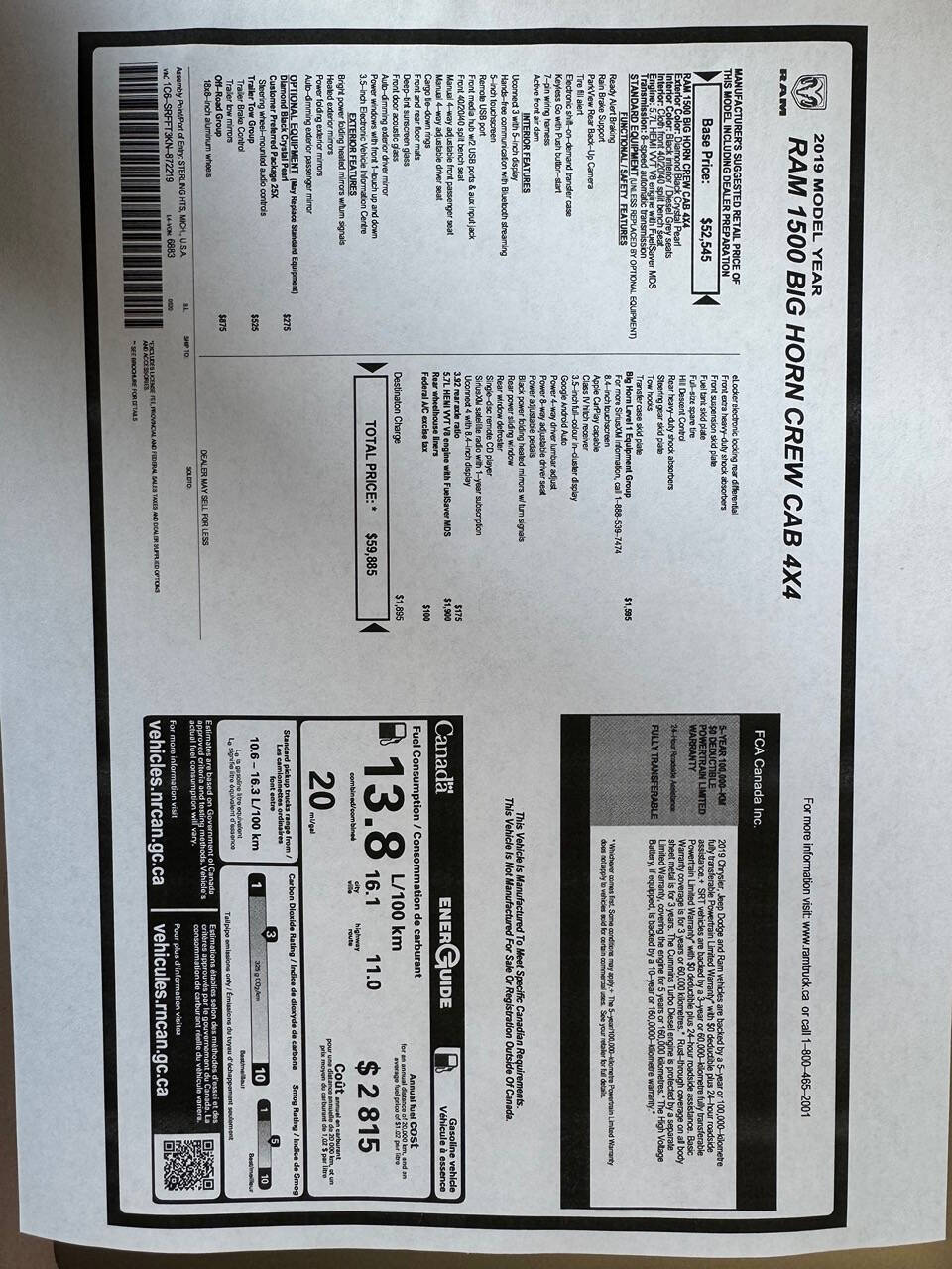 2019 Ram 1500 for sale at MINT MOTORS in Ramsey, MN