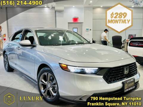 2023 Honda Accord for sale at LUXURY MOTOR CLUB in Franklin Square NY