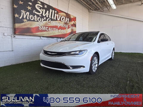 2015 Chrysler 200 for sale at SULLIVAN MOTOR COMPANY INC. in Mesa AZ