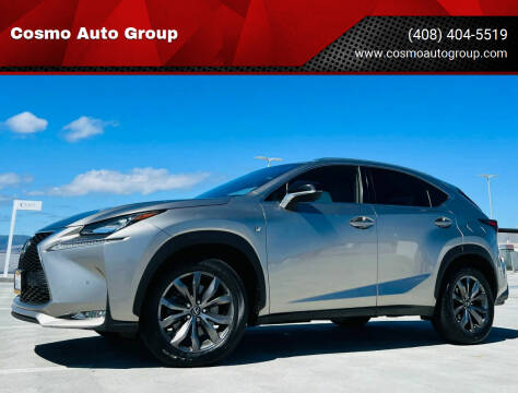 2015 Lexus NX 200t for sale at Cosmo Auto Group in San Jose CA