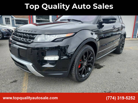 2012 Land Rover Range Rover Evoque for sale at Top Quality Auto Sales in Westport MA