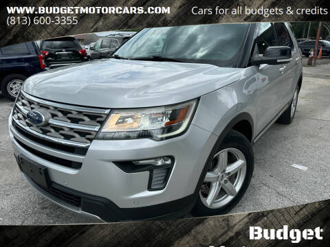 2018 Ford Explorer for sale at Budget Motorcars in Tampa FL