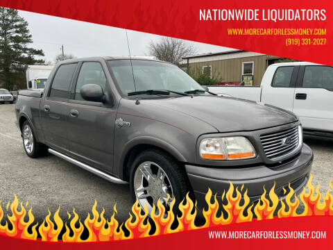 2002 Ford F-150 for sale at Nationwide Liquidators in Angier NC