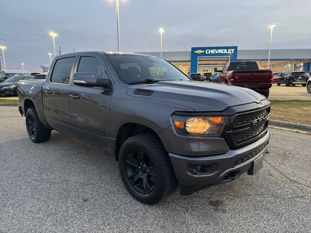 Used 2020 RAM Ram 1500 Pickup Big Horn/Lone Star with VIN 1C6SRFFM5LN273252 for sale in Bloomington, IL