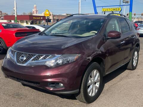 2013 Nissan Murano for sale at GO GREEN MOTORS in Lakewood CO