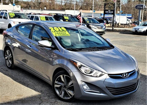 2014 Hyundai Elantra for sale at N&B Car Sales Inc in Marlborough MA