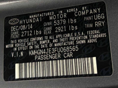 2015 Hyundai Genesis