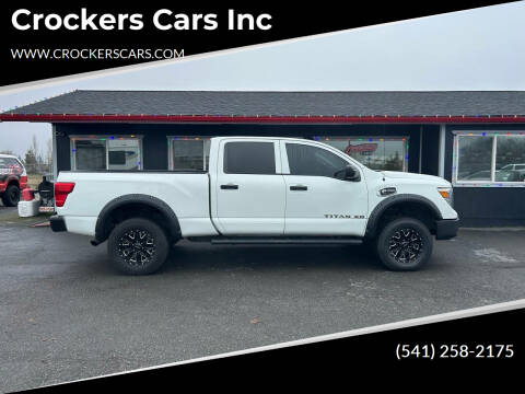 2017 Nissan Titan XD for sale at Crockers Cars Inc in Lebanon OR