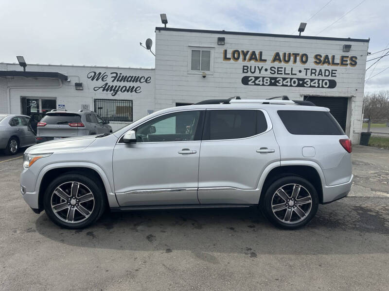 2018 GMC Acadia Denali