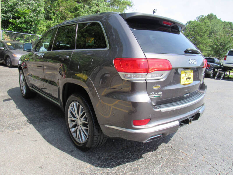 2018 Jeep Grand Cherokee Summit