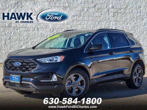 2022 Ford Edge for sale at Hawk Ford of St. Charles in Saint Charles IL