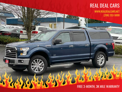 2015 Ford F-150 for sale at Real Deal Cars in Everett WA