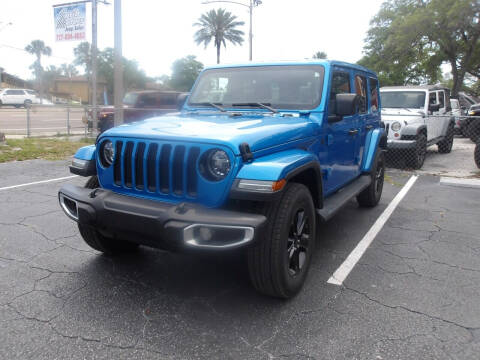 2022 Jeep Wrangler Unlimited for sale at Carib Motors in Largo FL