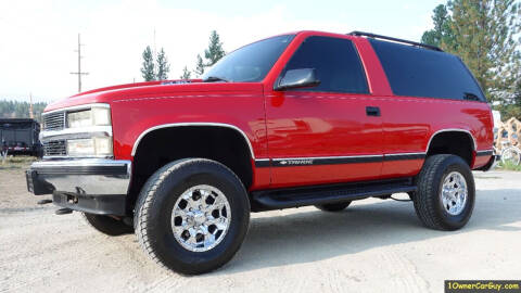 1999 Chevrolet Tahoe for sale at 1 Owner Car Guy ~ Montana Muscle and Classics in Stevensville MT