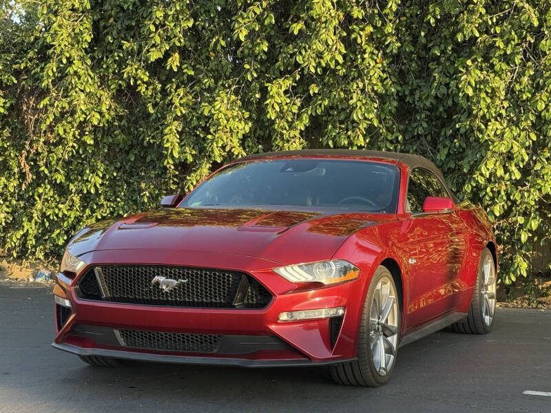 Used 2018 Ford Mustang GT Premium with VIN 1FATP8FF6J5135920 for sale in Sacramento, CA