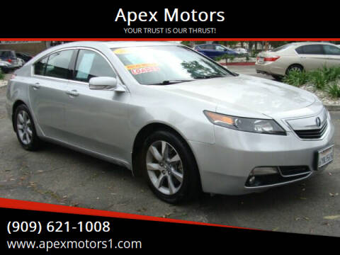 2013 Acura TL for sale at Apex Motors in Montclair CA