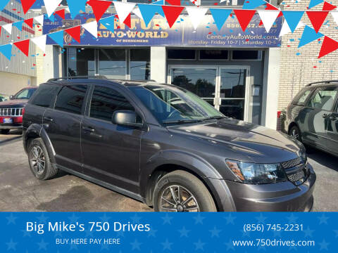 2018 Dodge Journey for sale at Big Mike's 750 Drives in Runnemede NJ