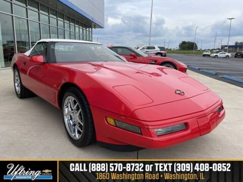 1996 Chevrolet Corvette for sale at Gary Uftring's Used Car Outlet in Washington IL